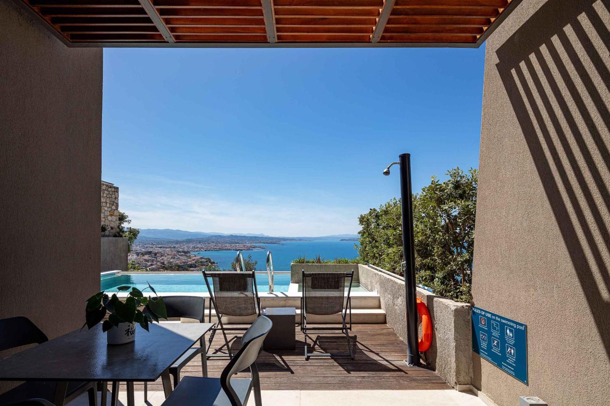 Omnia Luxury Villas - "Heated" Pools & Breathtaking Seaviews! Chania  Zewnętrze zdjęcie