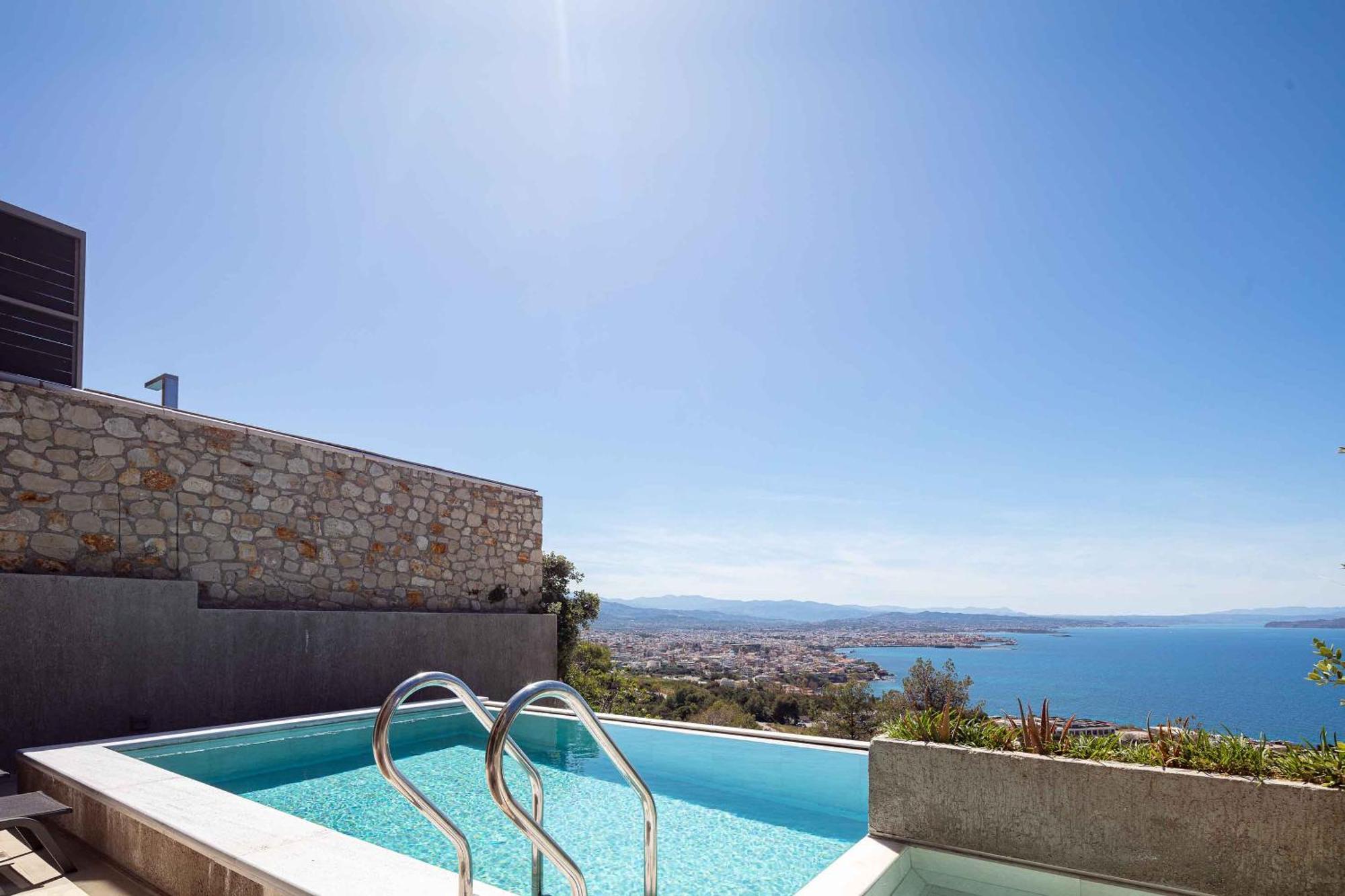 Omnia Luxury Villas - "Heated" Pools & Breathtaking Seaviews! Chania  Zewnętrze zdjęcie