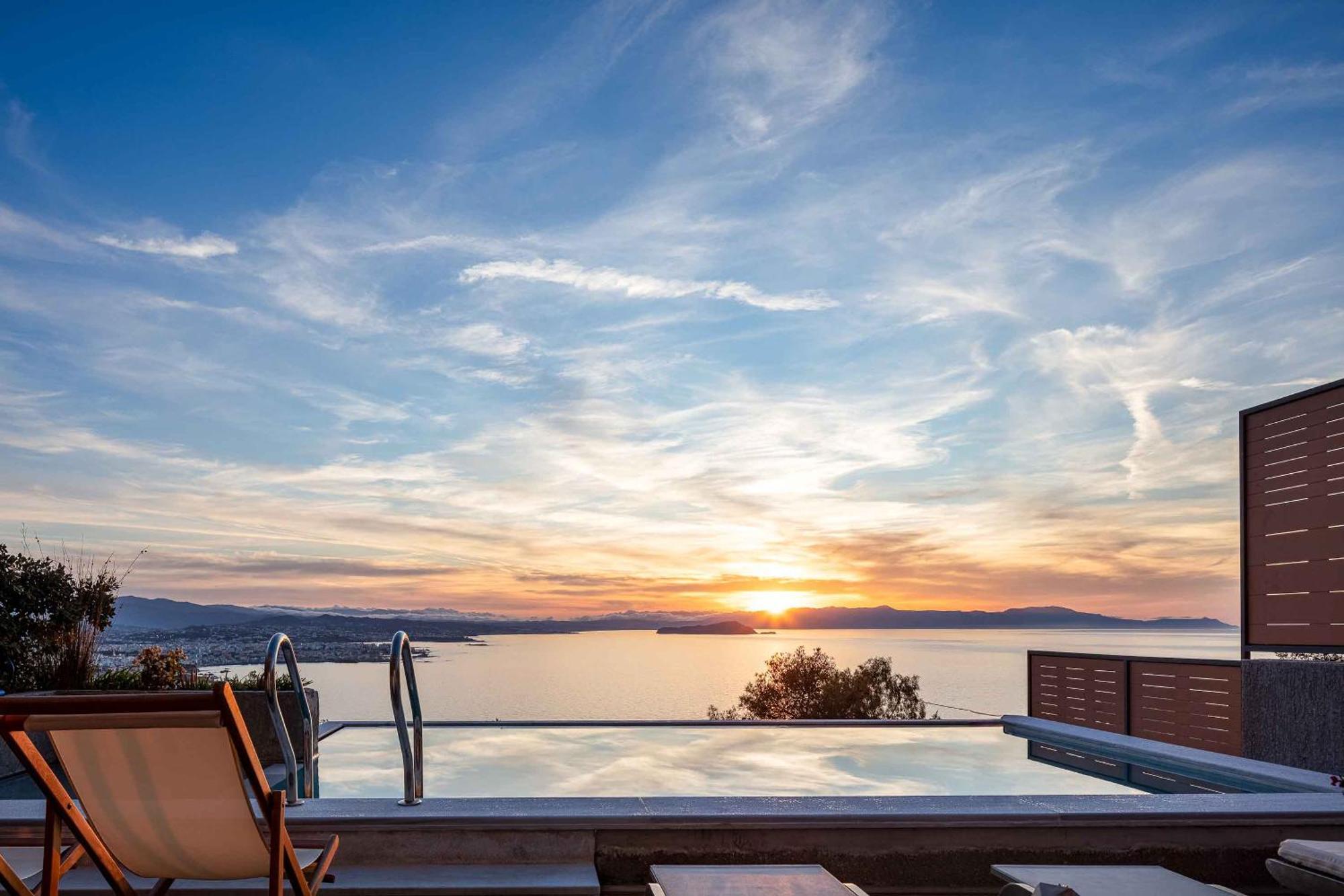 Omnia Luxury Villas - "Heated" Pools & Breathtaking Seaviews! Chania  Zewnętrze zdjęcie